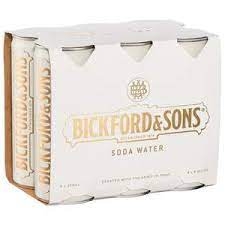 Bickford & Sons Soda Water 6 x 250ml