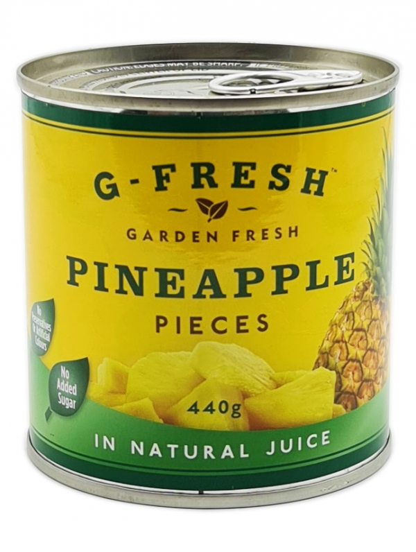 G-Fresh Pineapple Pieces In Natural Juice 440g