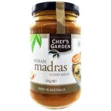 Chef's Garden Madras Curry Sauce 375g