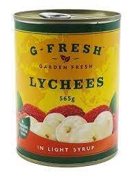 G-Fresh Lychees In Light Syrup 565g