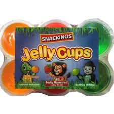 Snackinos Jelly Cups 6 Pack 618g