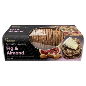 OB Finest Crackers Fig & Almond 150g