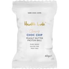 HealthLab Chewy Choc Chip Ball 40g