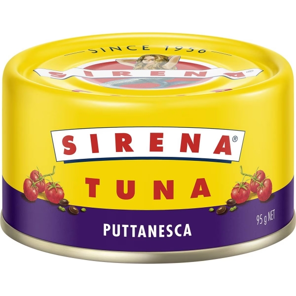 Sirena Tuna Puttanesca 95g