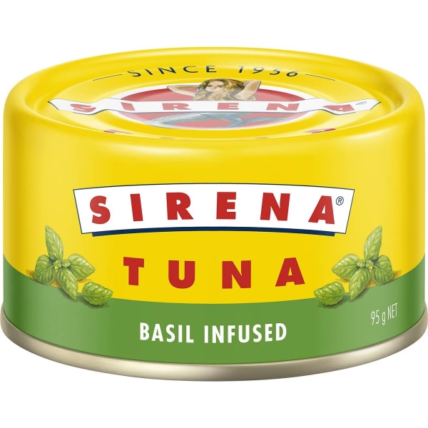 Sirena Tuna Basil Infused 95g