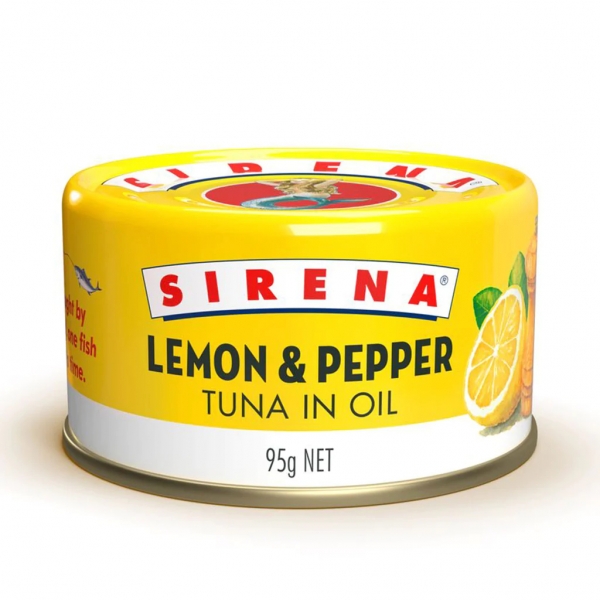 Sirena Tuna Lemon & Pepper 95g