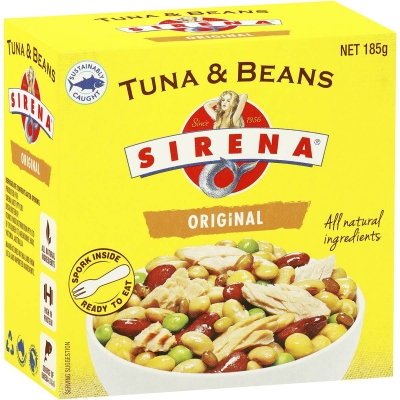 Sirena Tuna Beans 185g 