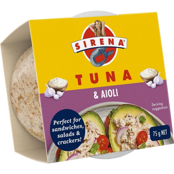 Sirena Tuna & Aoili 75g