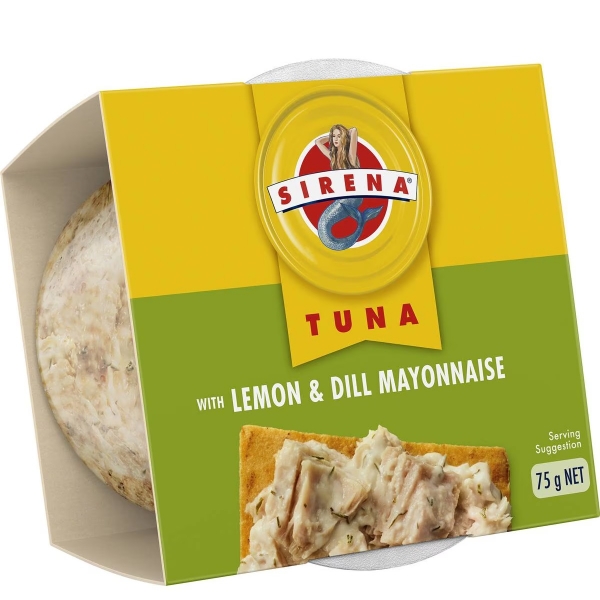 Sirena Tuna Lemon & Dill Mayonnaise 75g