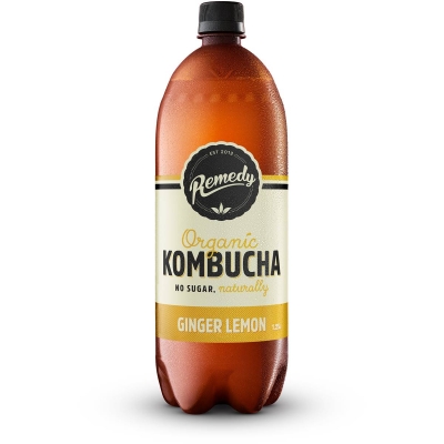 Remedy Kombucha Ginger Lemon 1.25lt