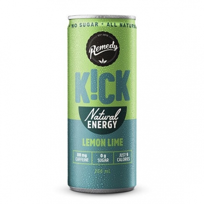 Remedy Kick Lemon Lime 250ml