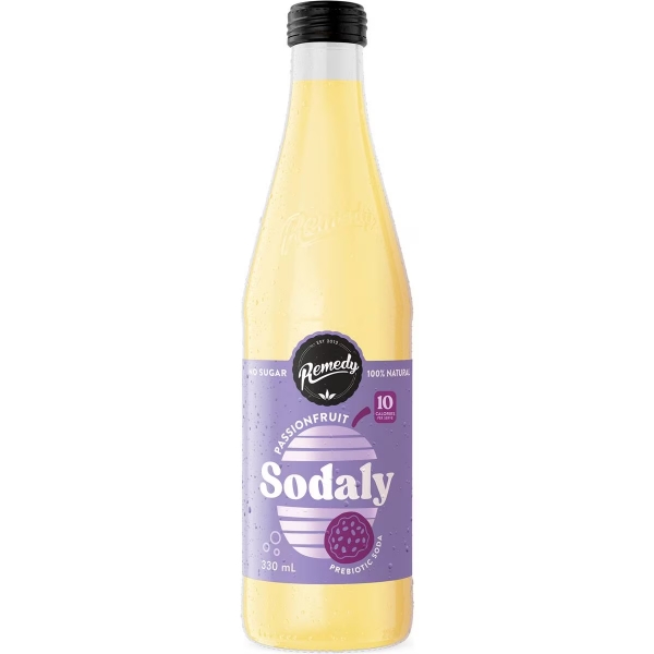 Remedy Sodaly Passionfruit 330ml