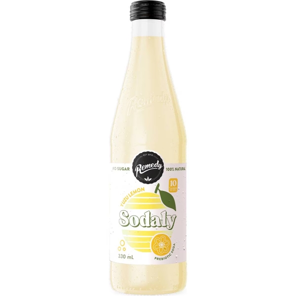 Remedy Sodaly Yuzu Lemon 330ml