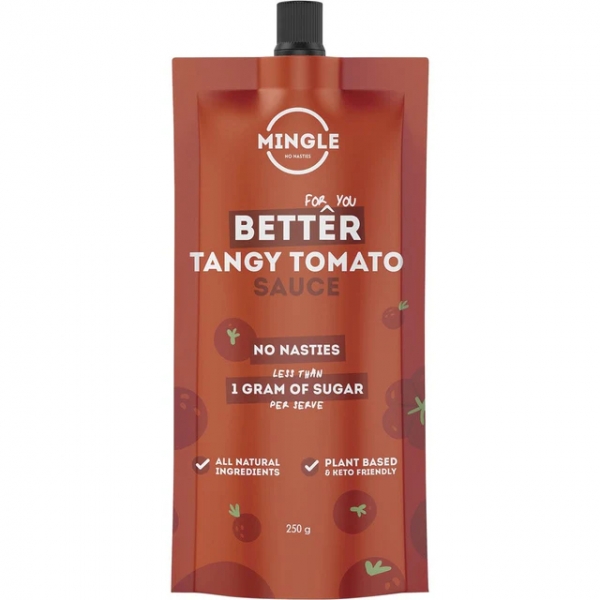 Mingle Better For You Tangy Tomato Sauce 250g