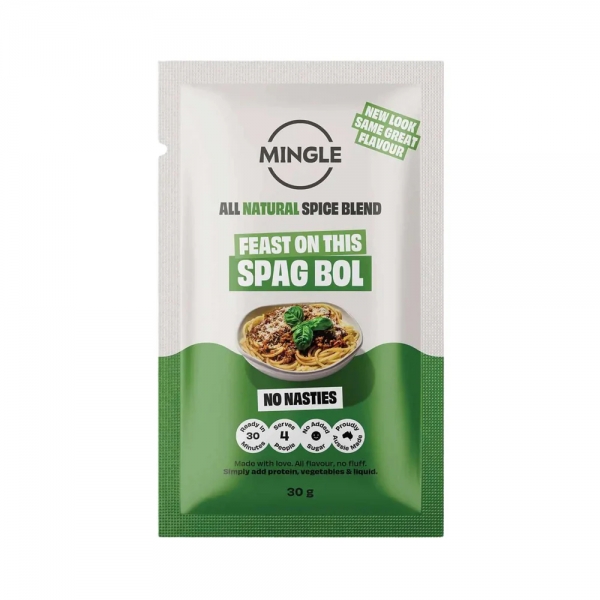 Mingle Natural Seasoning Blend Spag Bol 30g