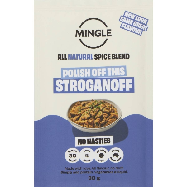 Mingle Natural Seasoning Hearty Stroganoff 30g