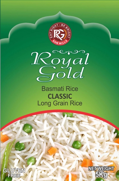 Royal Gold Rice Basmati 5kg