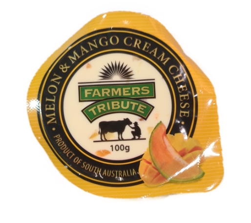 Farmers Tribute Cream Cheese Melon & Mango 100g