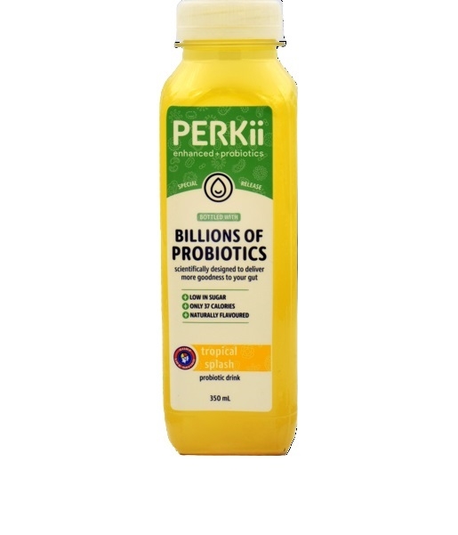 Perkii Probiotic Drink Tropical Splash 350ml