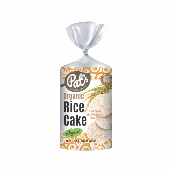 Pat's Organic Rice Cakes 150g