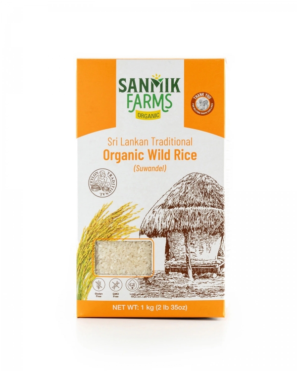 Sanmik Farms Organic Wild Rice 1kg