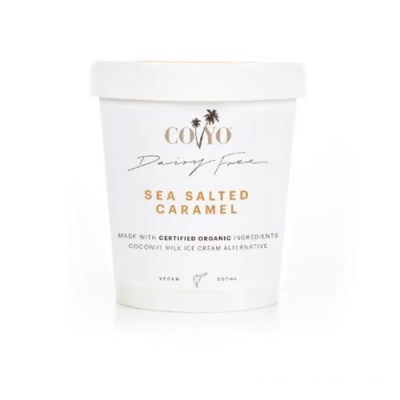 Coyo Organic Dairy Free Sea Salted Ice Cream 500ml