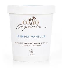 Coyo Organic Dairy Free Vanilla Bean Ice Cream 500ml