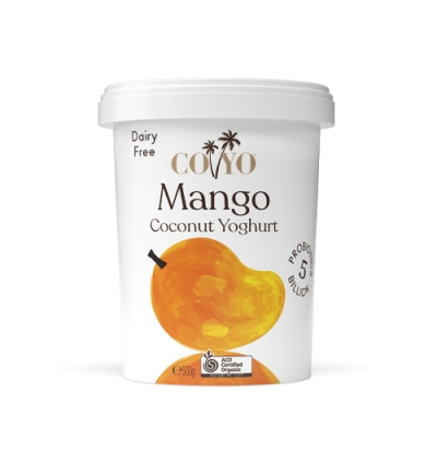 Coyo Organic Coconut Yoghurt Mango 500g