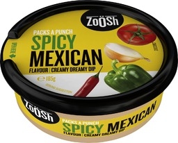 Zoosh Spicy Mexican Dip 185g