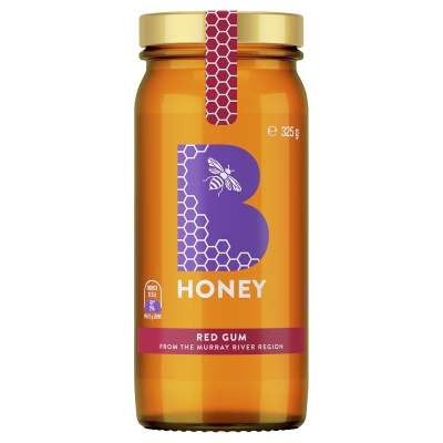 B Honey Premium Red Gum 325g