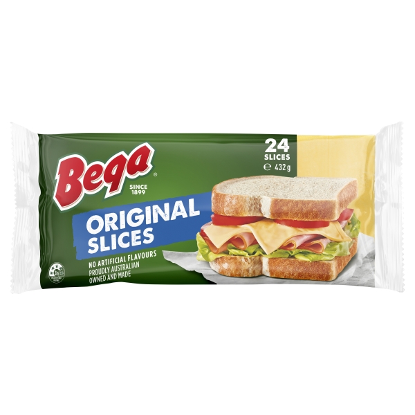 Bega Original Slices 24 Pack 432g