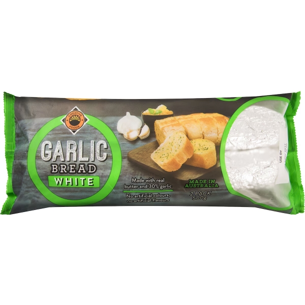 Creative Foods Garlic Bread 2 Pack 500g