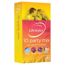 Lifestyles Condoms Party Mix 10 Pack