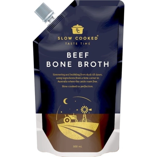 Slow Cooked Beef Bone Broth 500ml