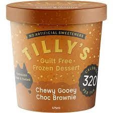 Tilly's Ice Cream Chewy Gooey Choc 475ml