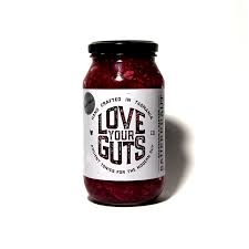 Love Your Guts Beetroot & Ginger Sauerkraut 250g