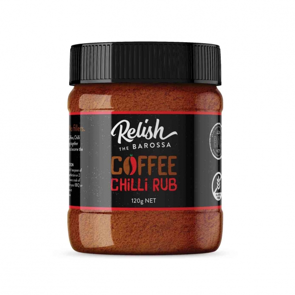 Relish The Barossa Coffee Chilli Rub 120g