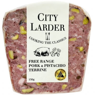 City Larder Free Range Pork & Pistachio Terrine 150g