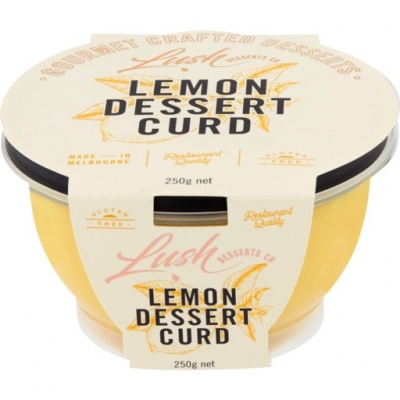 Lush Dessert Co Lemon Dessert Curd 250g