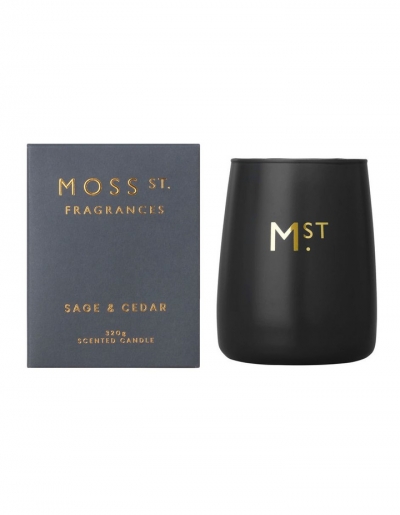 Moss St Mini Candle Sage & Cedar 80g