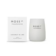 Moss St Mini Candle Coconut & Lime 80g