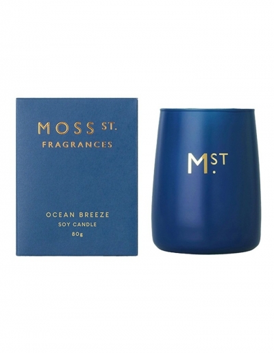 Moss St Ocean Breeze Mini Candle 80g