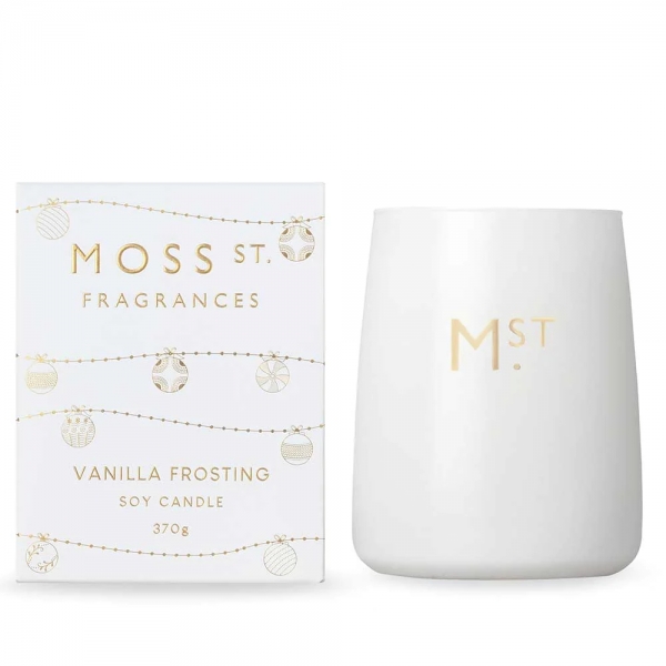 Moss St Candle Vanilla Frosting 370g