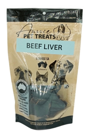 Aussie Pet Treats Beef Liver 100g