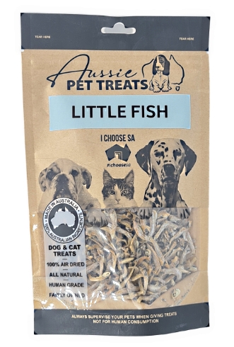 Aussie Pet Treats Little Fish 100g