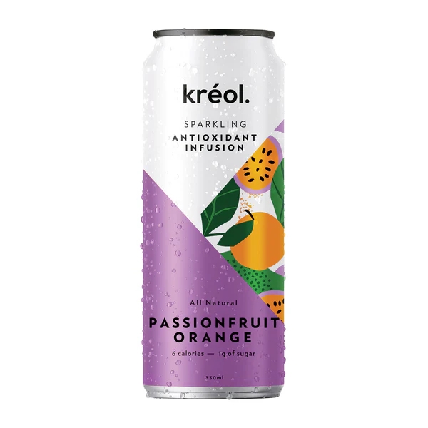 Kreol Passionfruit Orange 330ml (Wellbeing)