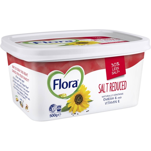 Flora Spread Salt Reduced 500g