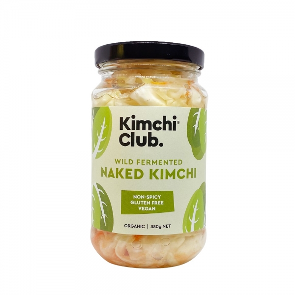 Kimchi Club Organic Wild Fermented Naked Kimchi 350g