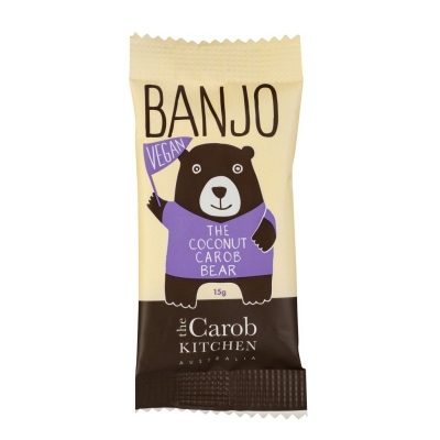 Carob Kitchen Vegan Banjo Coconut 15g