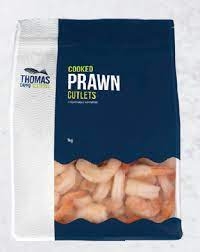 Thomas Cappo Cooked Prawn Cutlet (Tail On) 500g